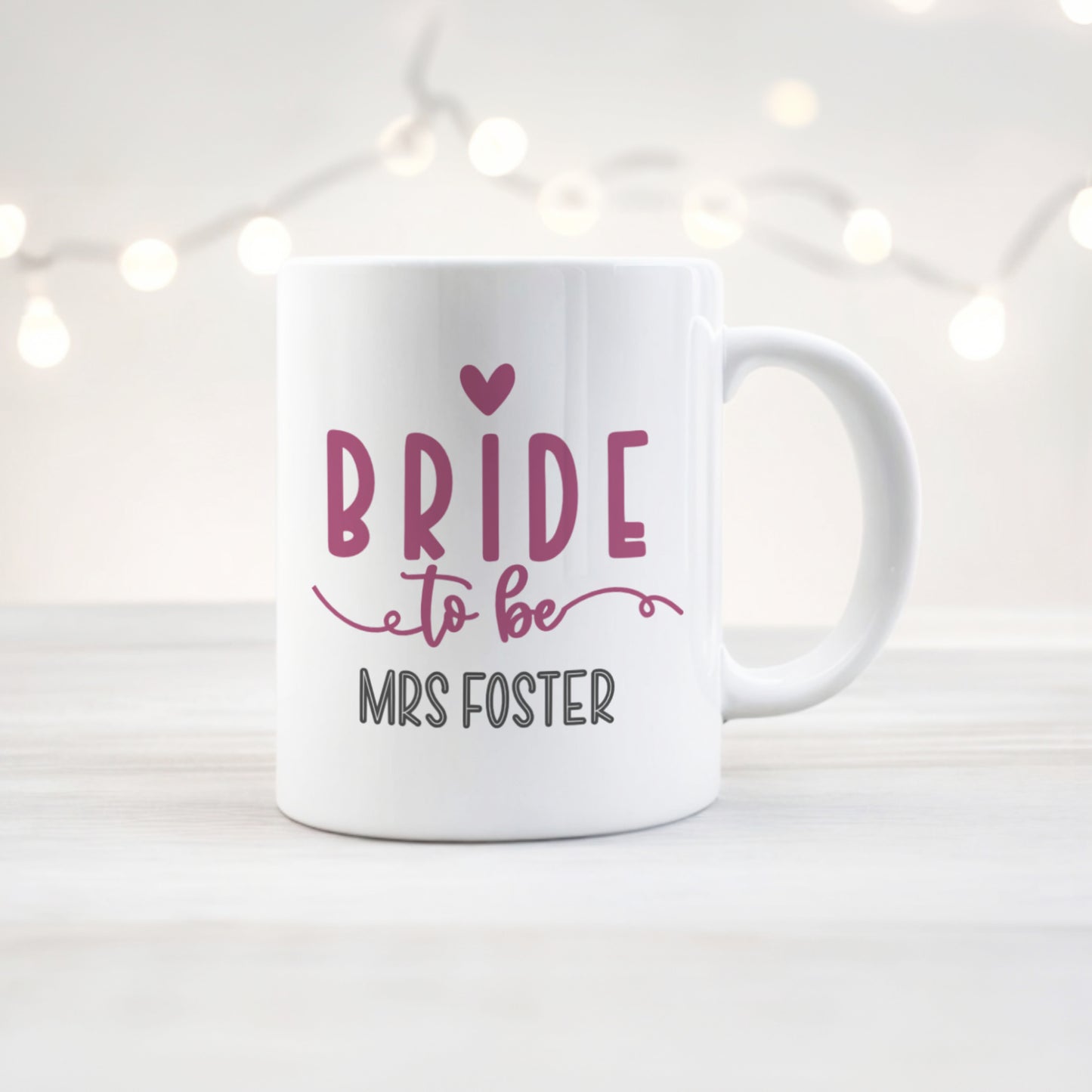 PERSONALISED BRIDE TO BE MUG MG006