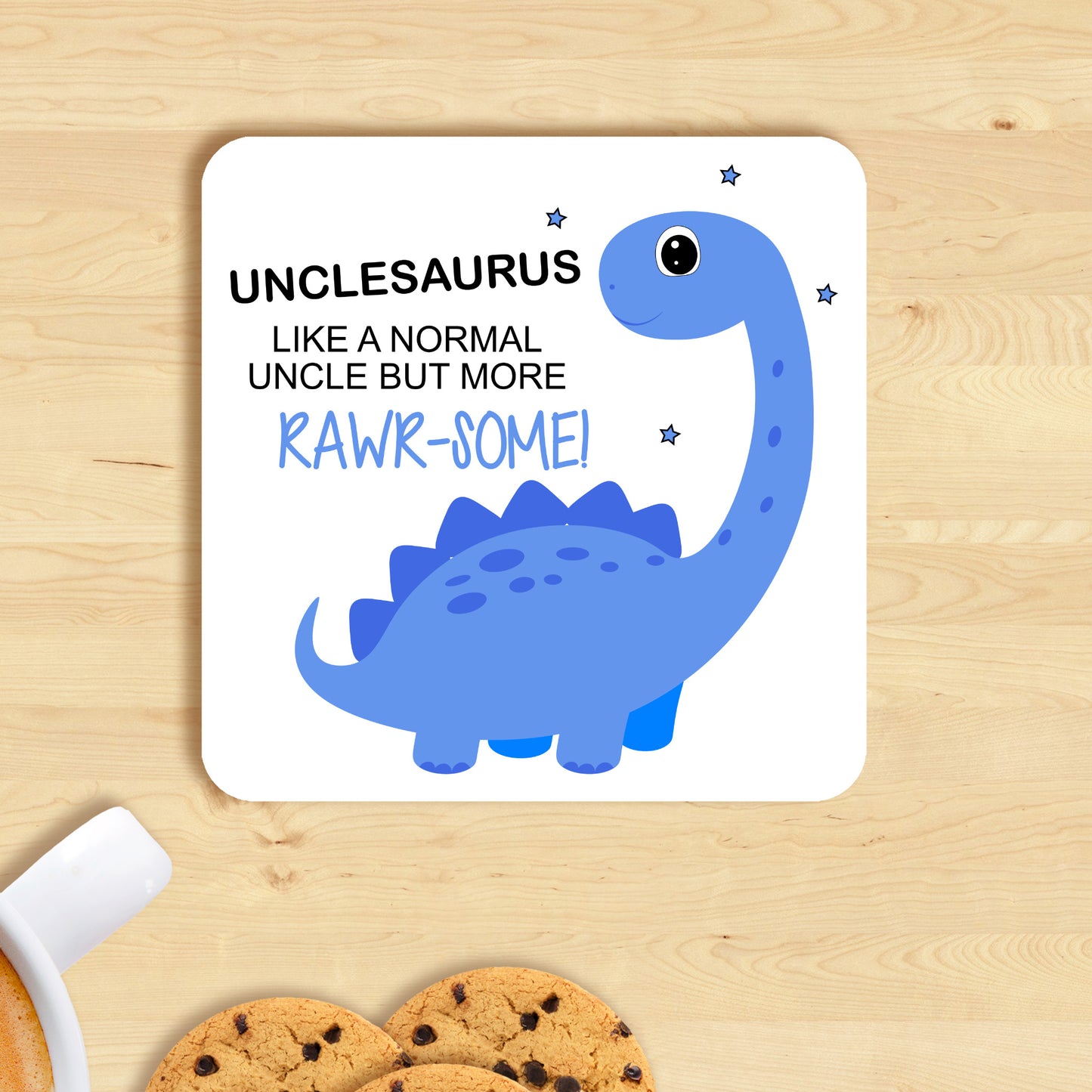 BLUE UNCLESAURUS MUG MG105