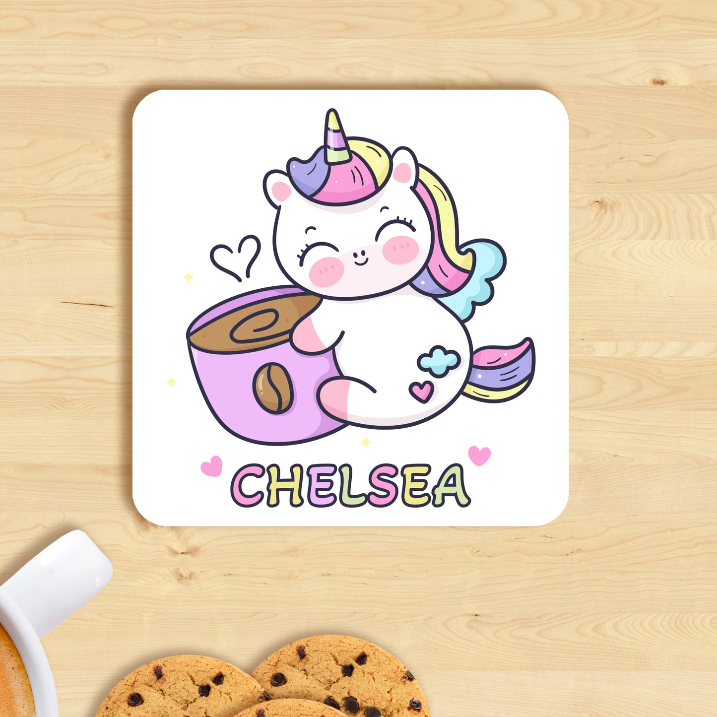 PERSONALISED PASTEL UNICORN MUG MG045