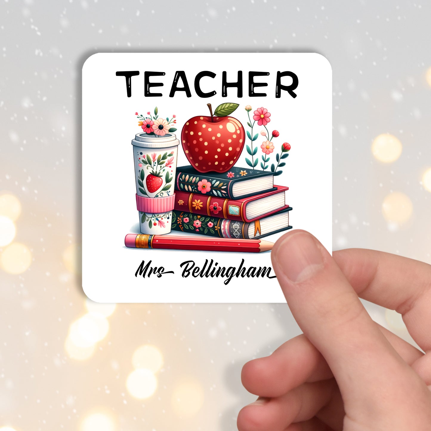 PERSONALISED TEACHER THANK YOU MUG - MG044