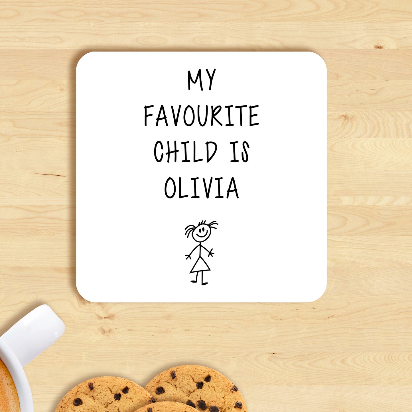 MY FAVOURITE CHILD MUG AND COASTER MG048