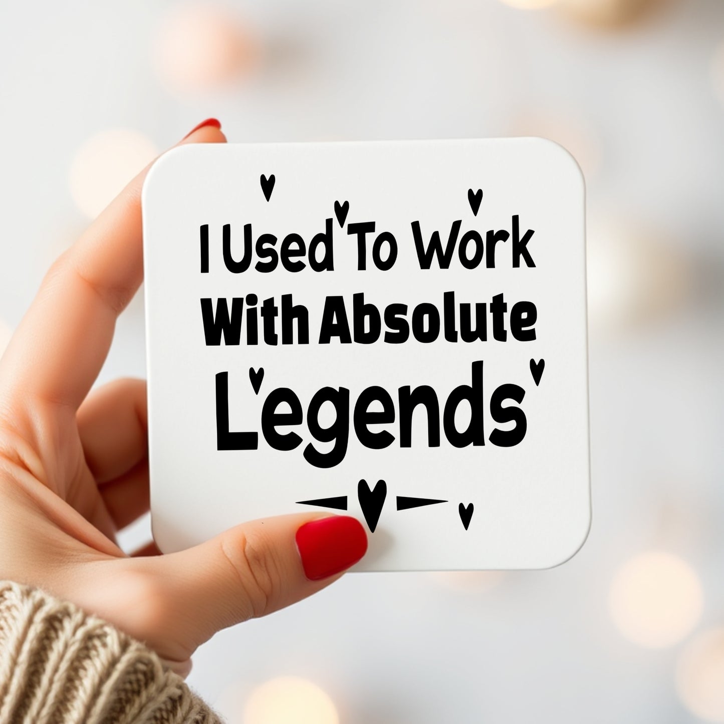 I USED TO WORK WITH ABSOLUTE LEGENDS COASTER MG062