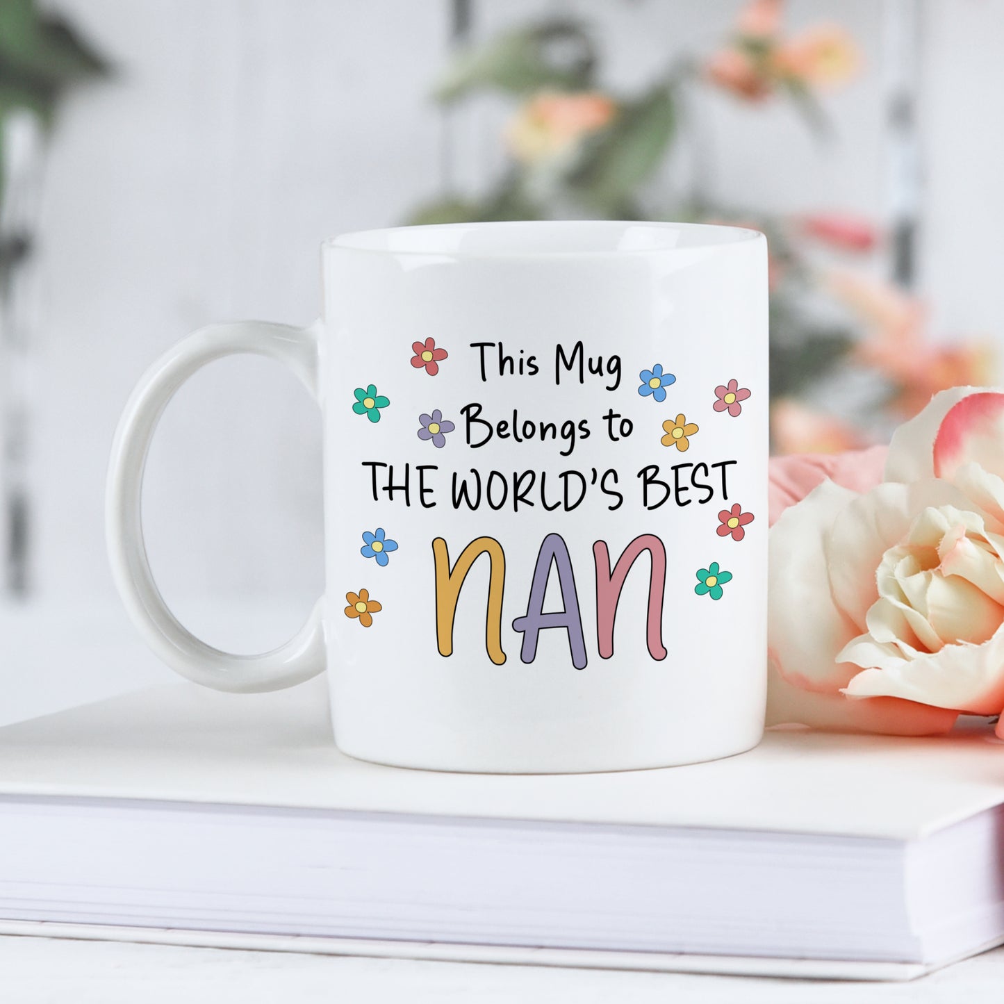 PERSONALISED WORLD'S BEST NAN MUG AND COASTER MG073