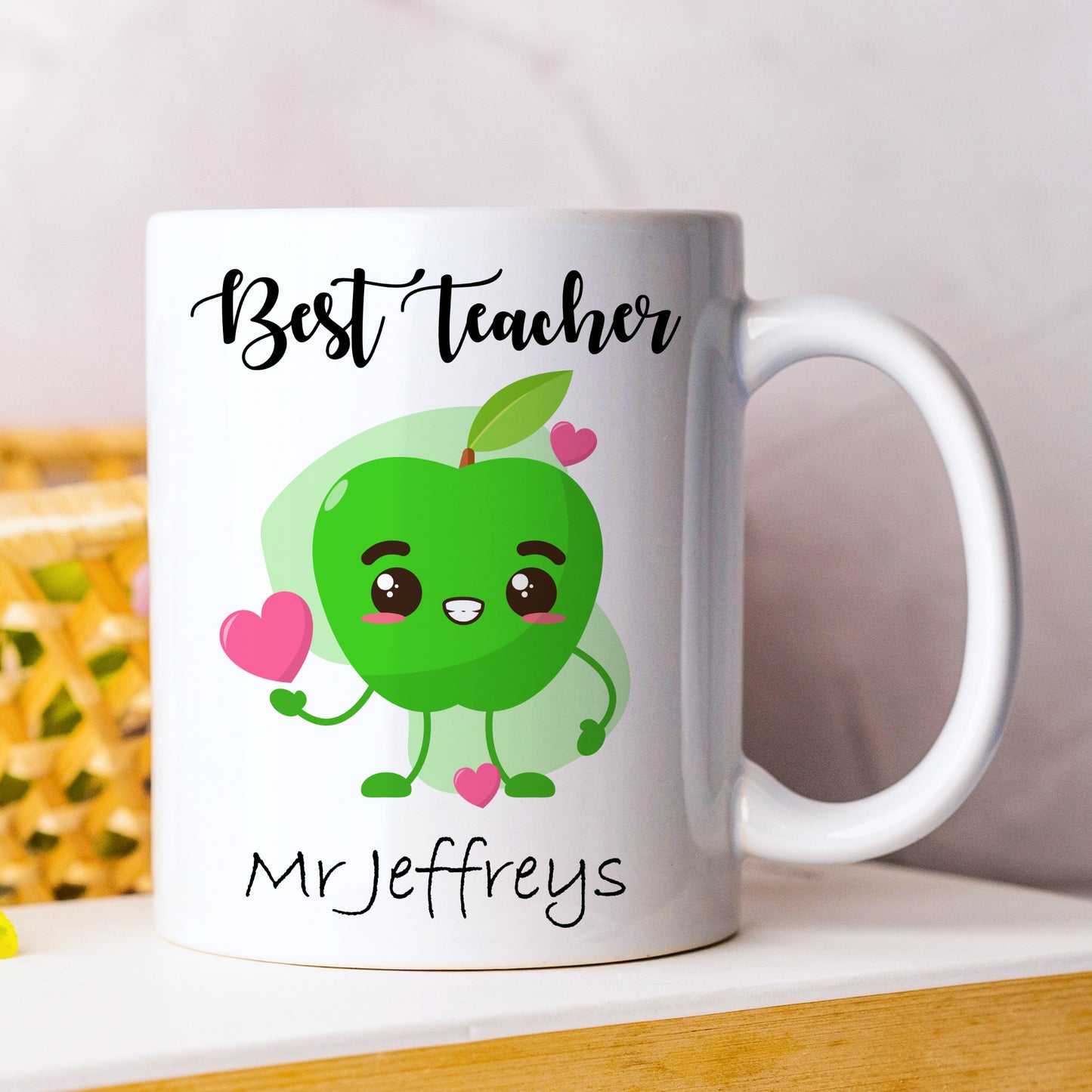 PERSONALISED "BEST TEACHER" MUG MG031