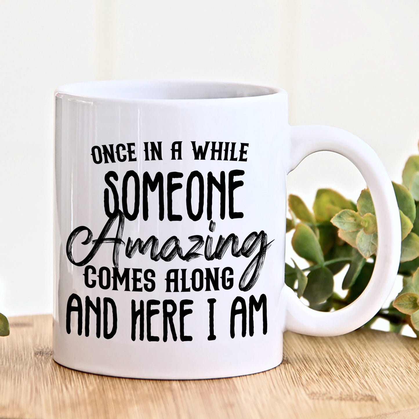 SOMEONE AMAZING FUNNY MUG & COASTER MG063