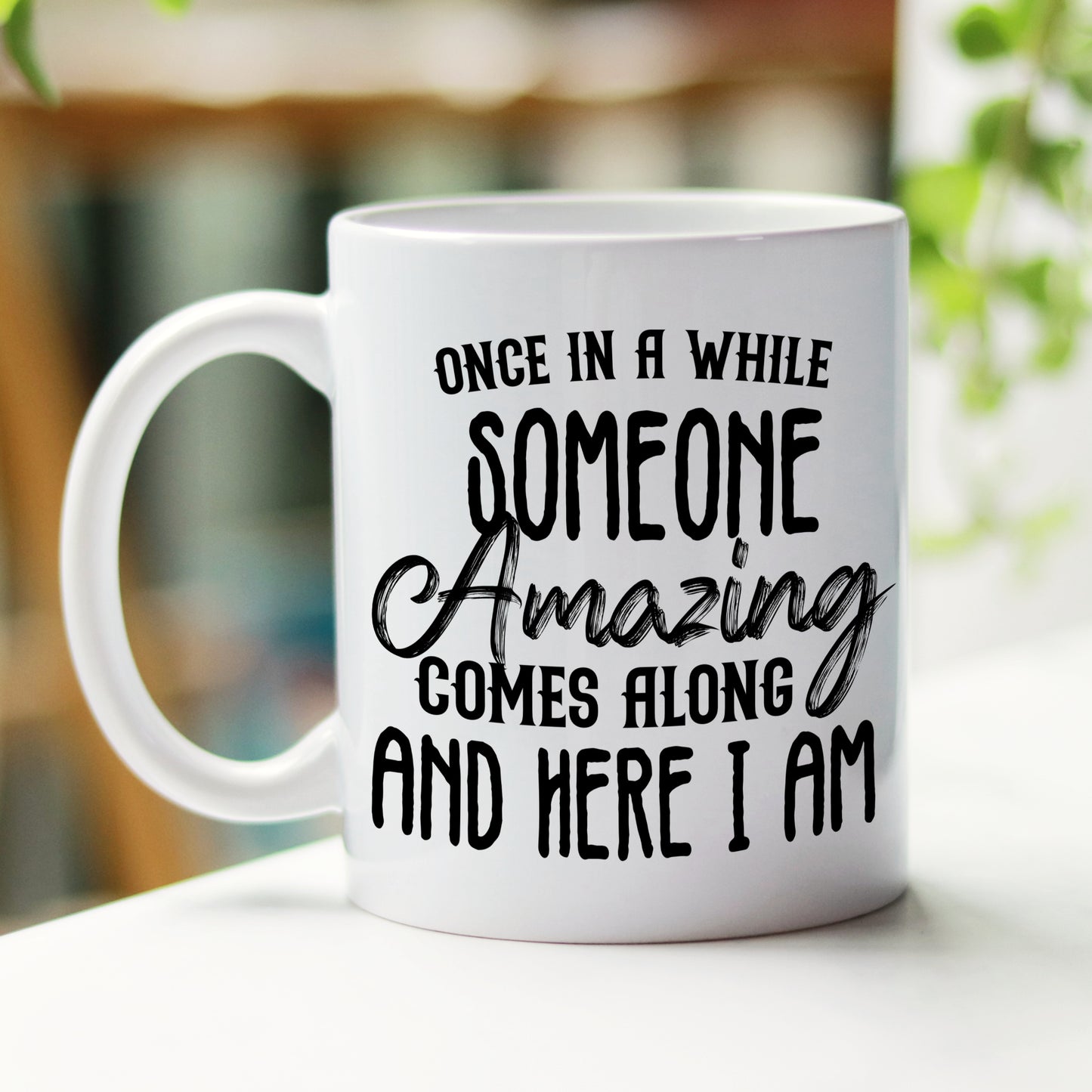 SOMEONE AMAZING FUNNY MUG & COASTER MG063