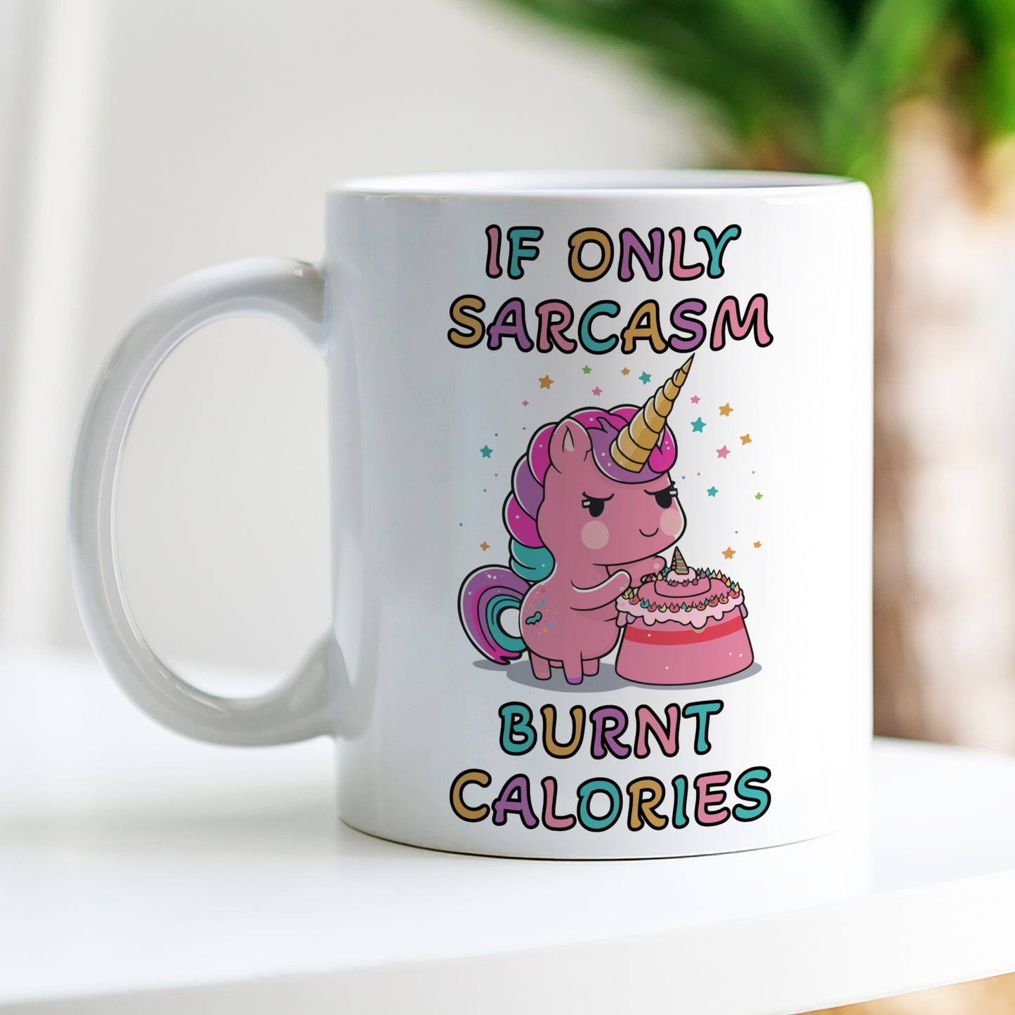 SARCASTIC UNICORN MUG MG043