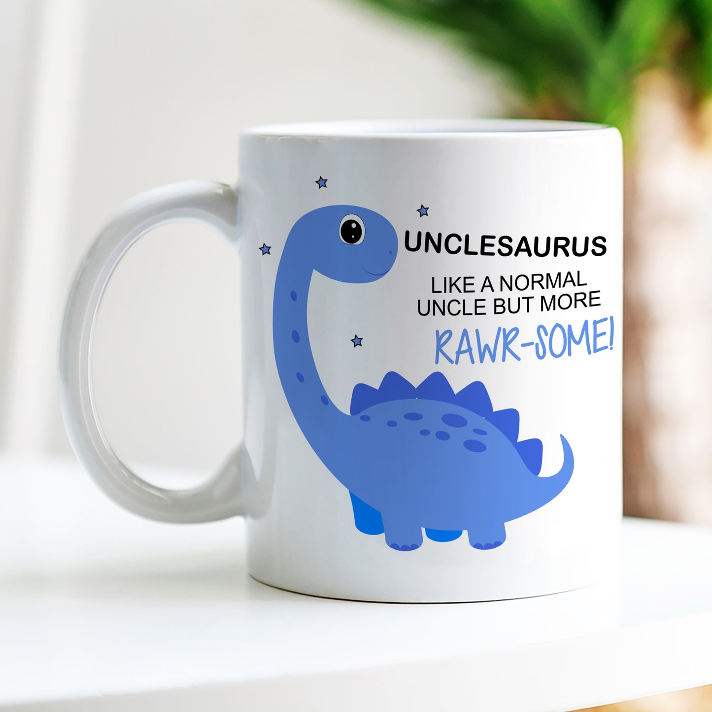 BLUE UNCLESAURUS MUG MG105