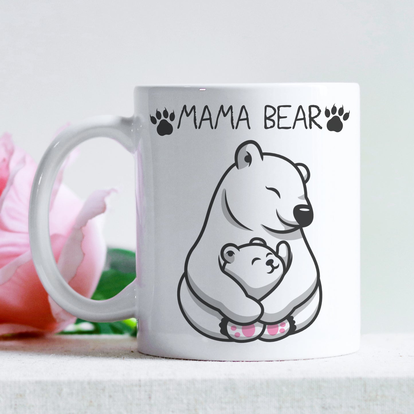 MAMA BEAR MUG AND COASTER - MG109