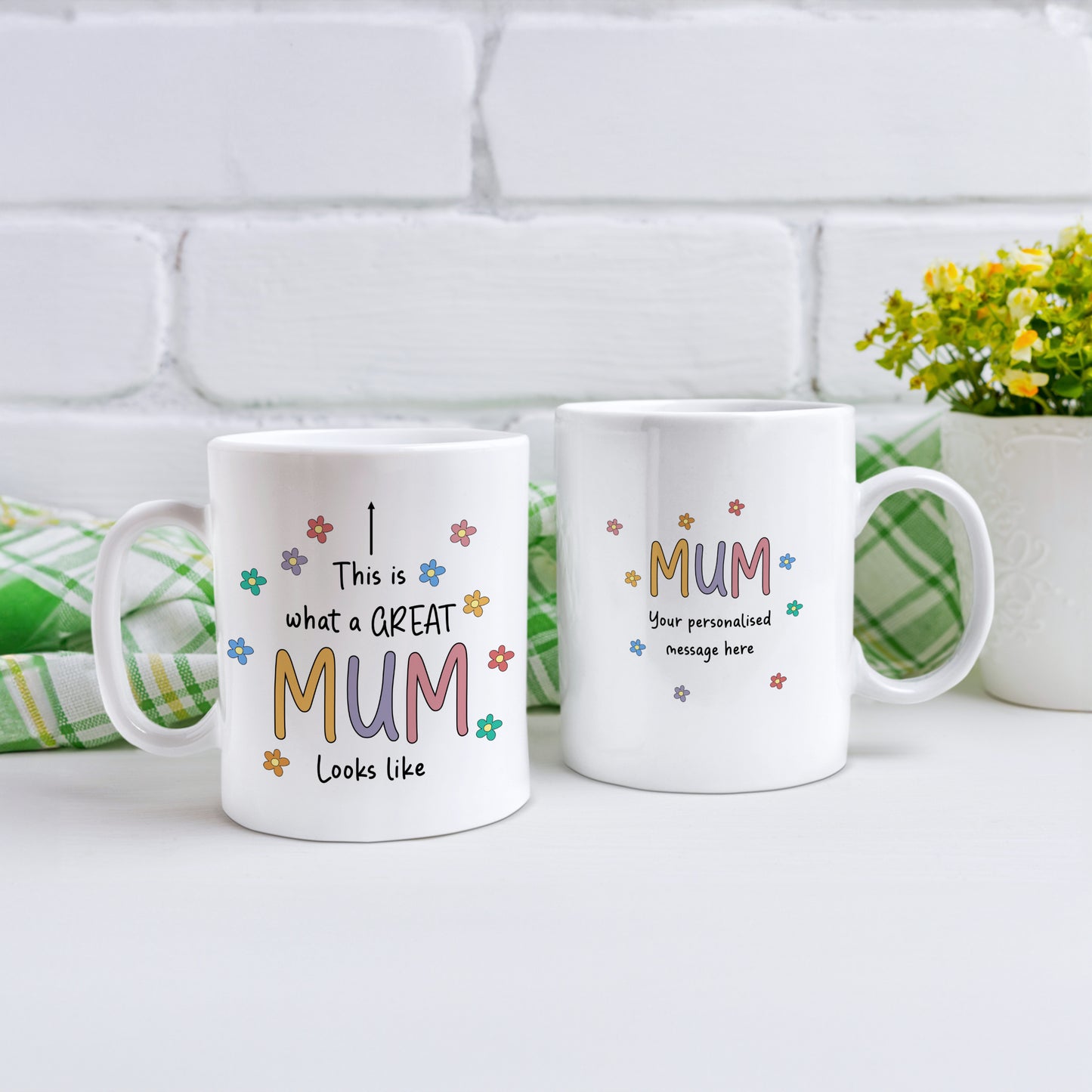 PERSONALISED GREAT MUM MUG MG038