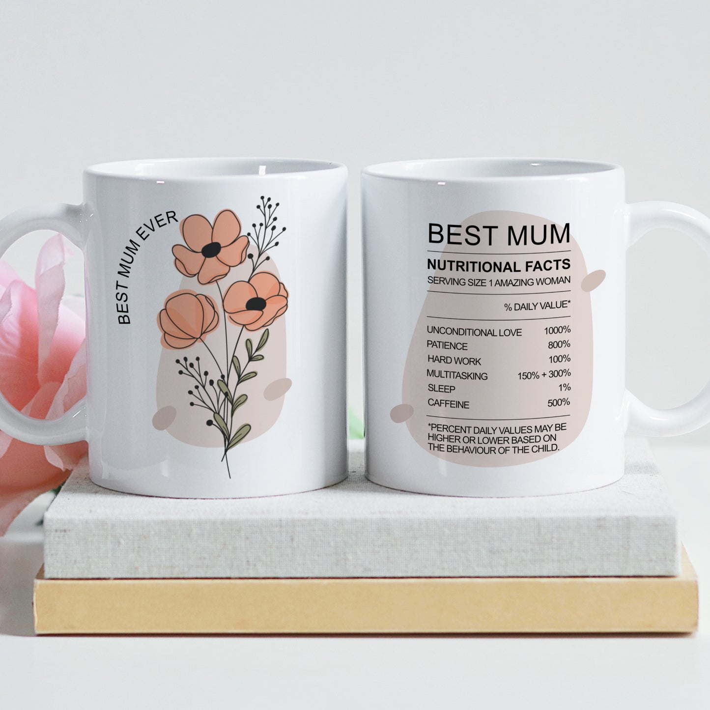 BEST MUM EVER DOUBLE SIDED MUG MG067