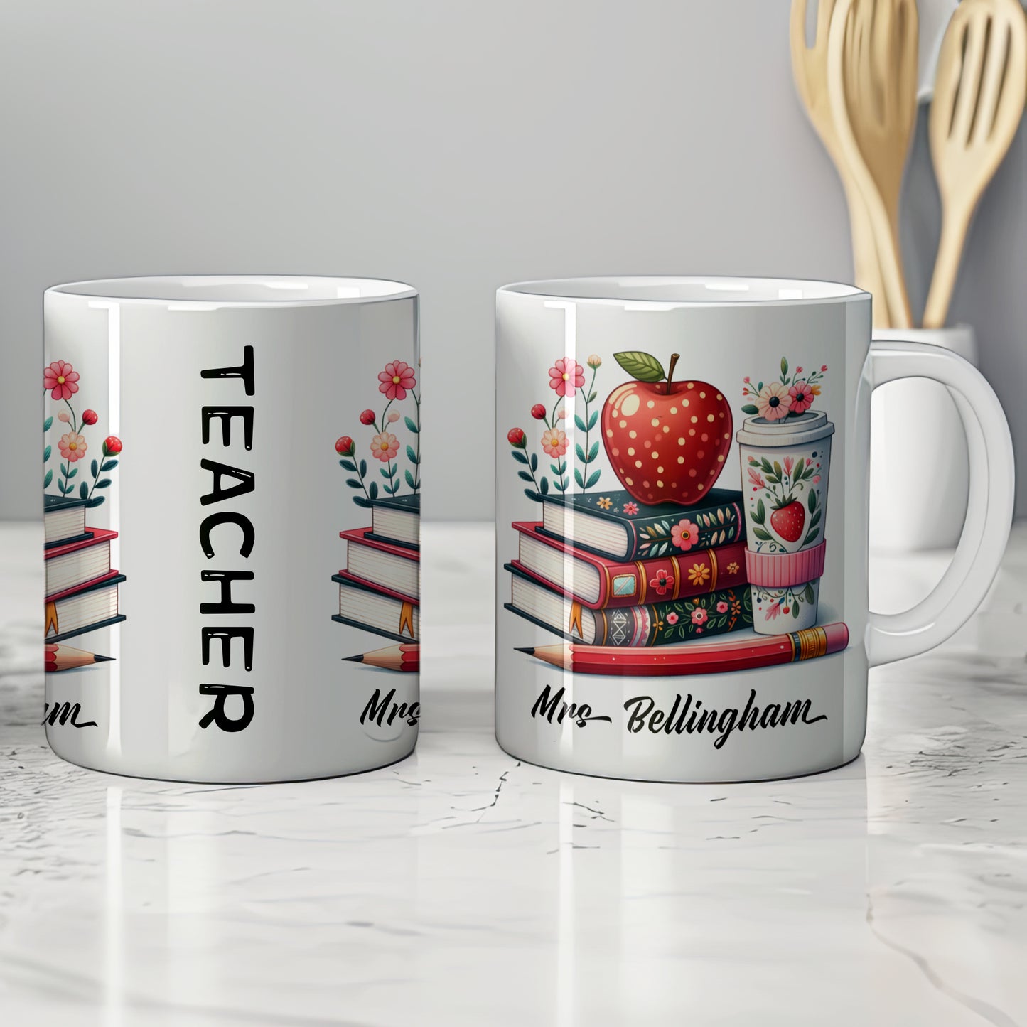 PERSONALISED TEACHER THANK YOU MUG - MG044