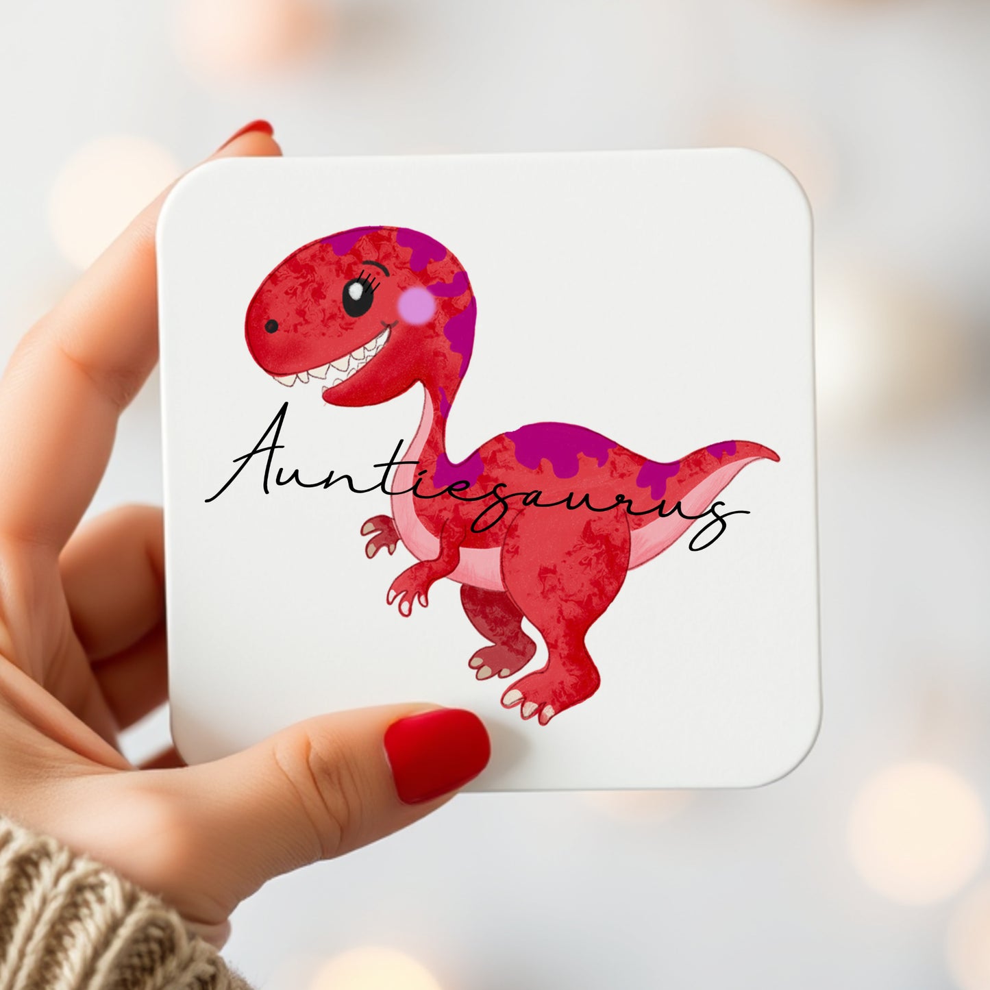 AUNTIESAURUS COASTER MG008
