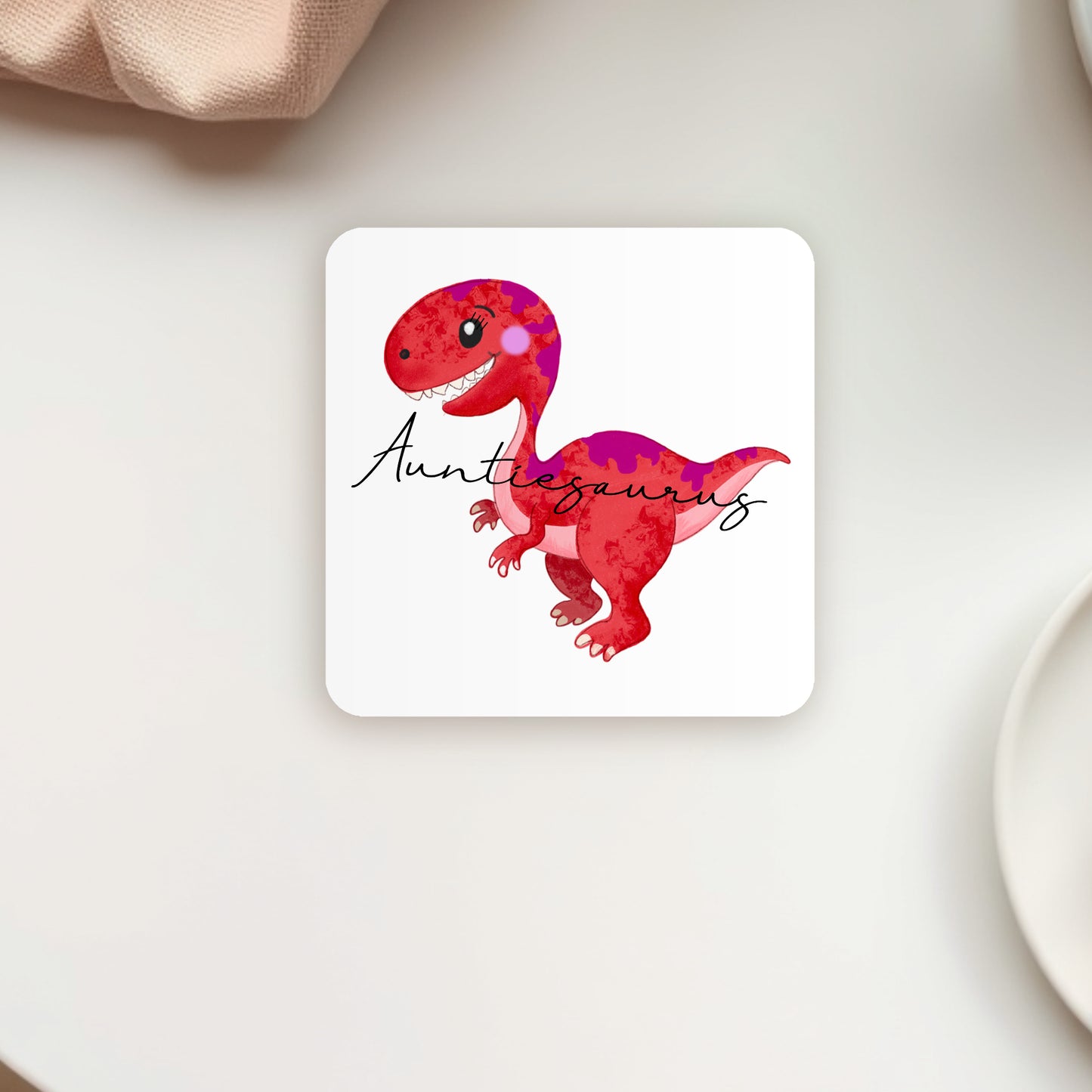AUNTIESAURUS COASTER MG008