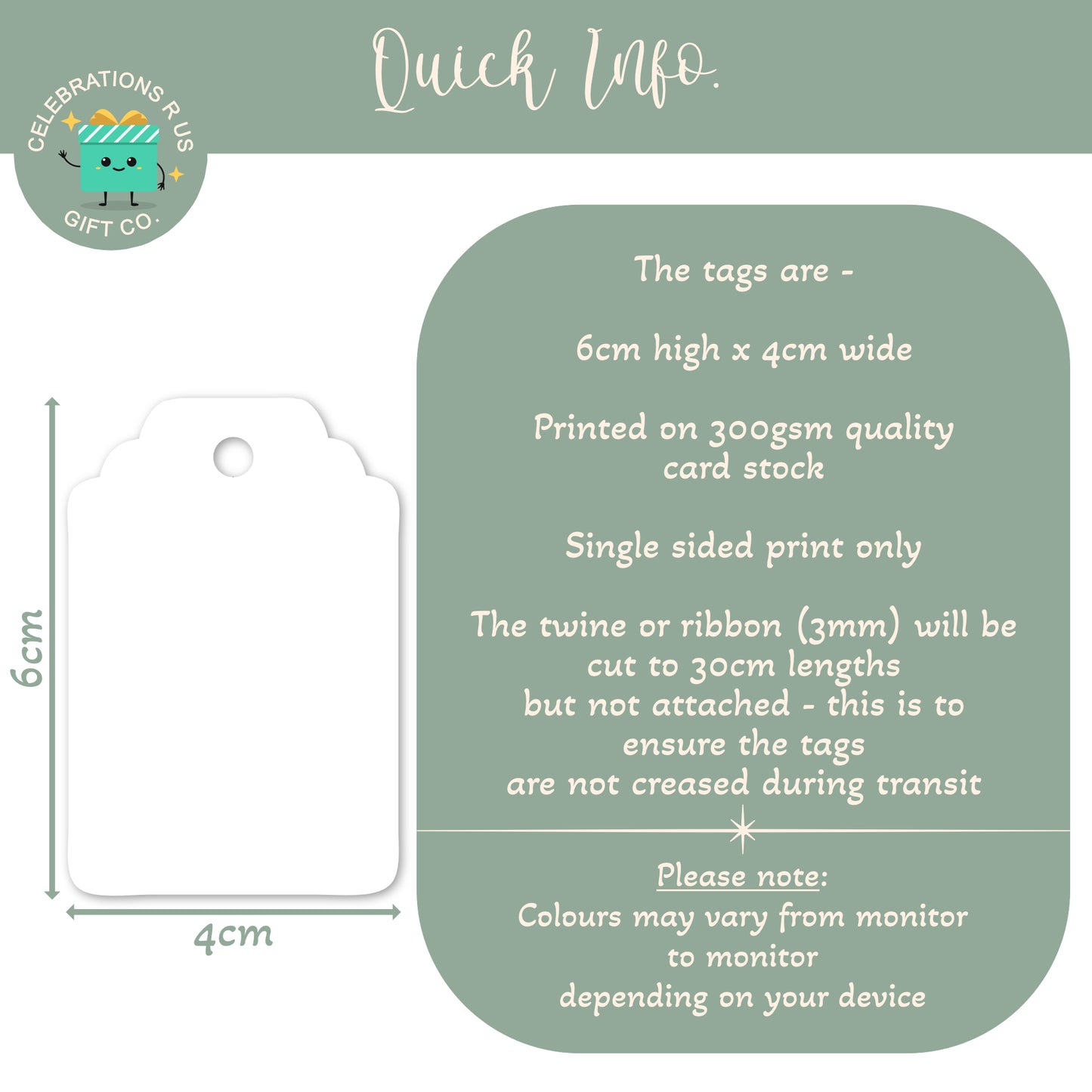 PERSONALISED PK15 "BLOW BUBBLES" FAVOUR TAGS