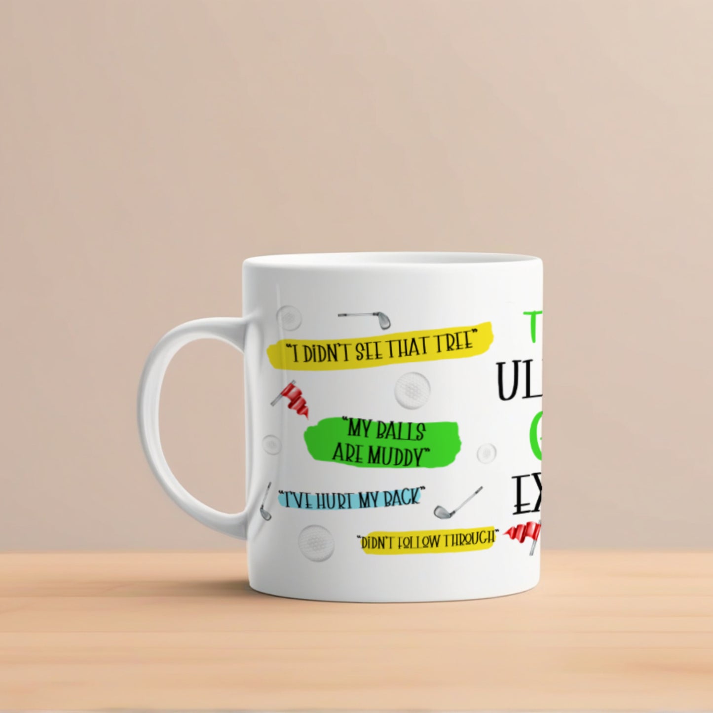 PERSONALISED FUNNY GOLF MUG MG094