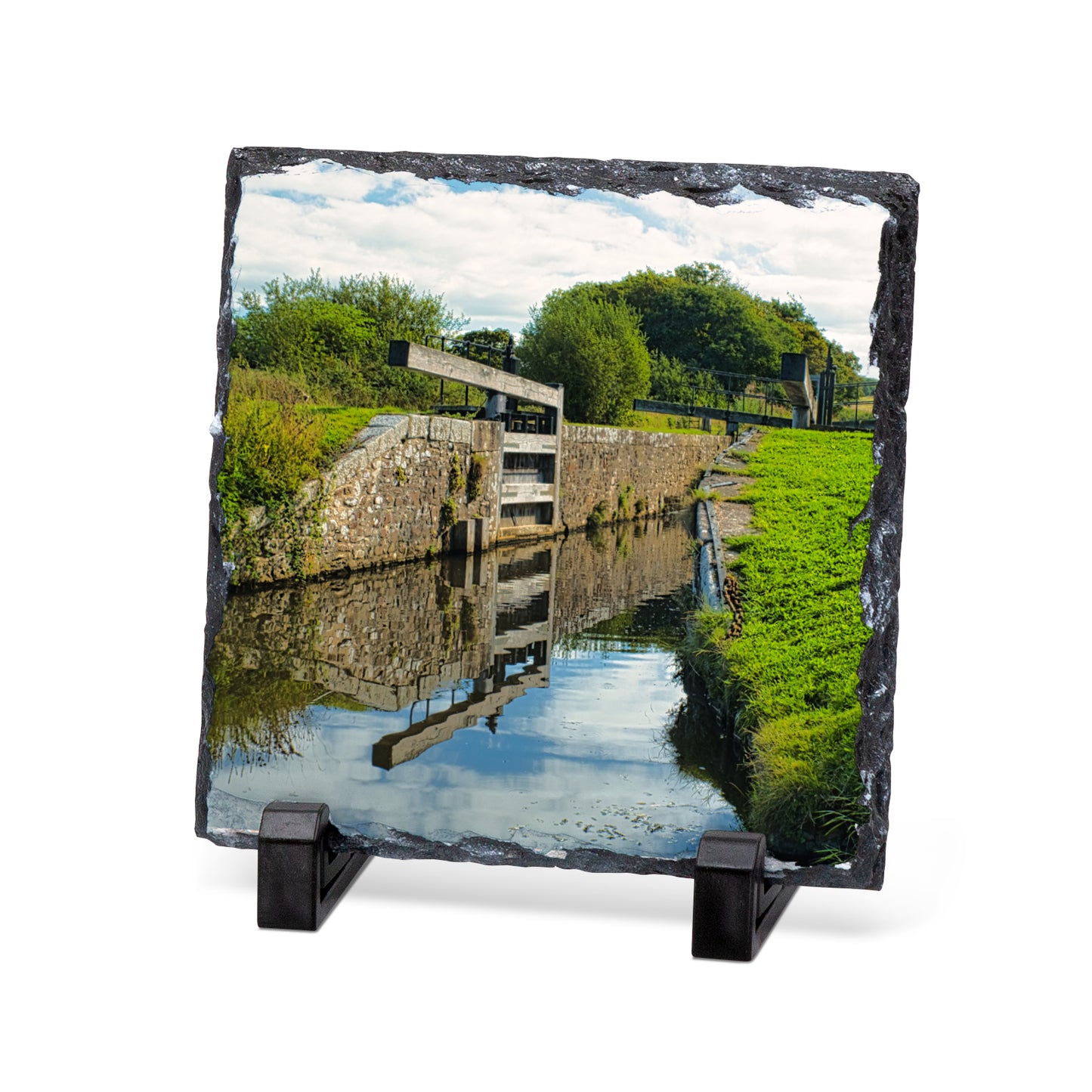 PERSONALISED PHOTO SLATE 19CM X 19CM