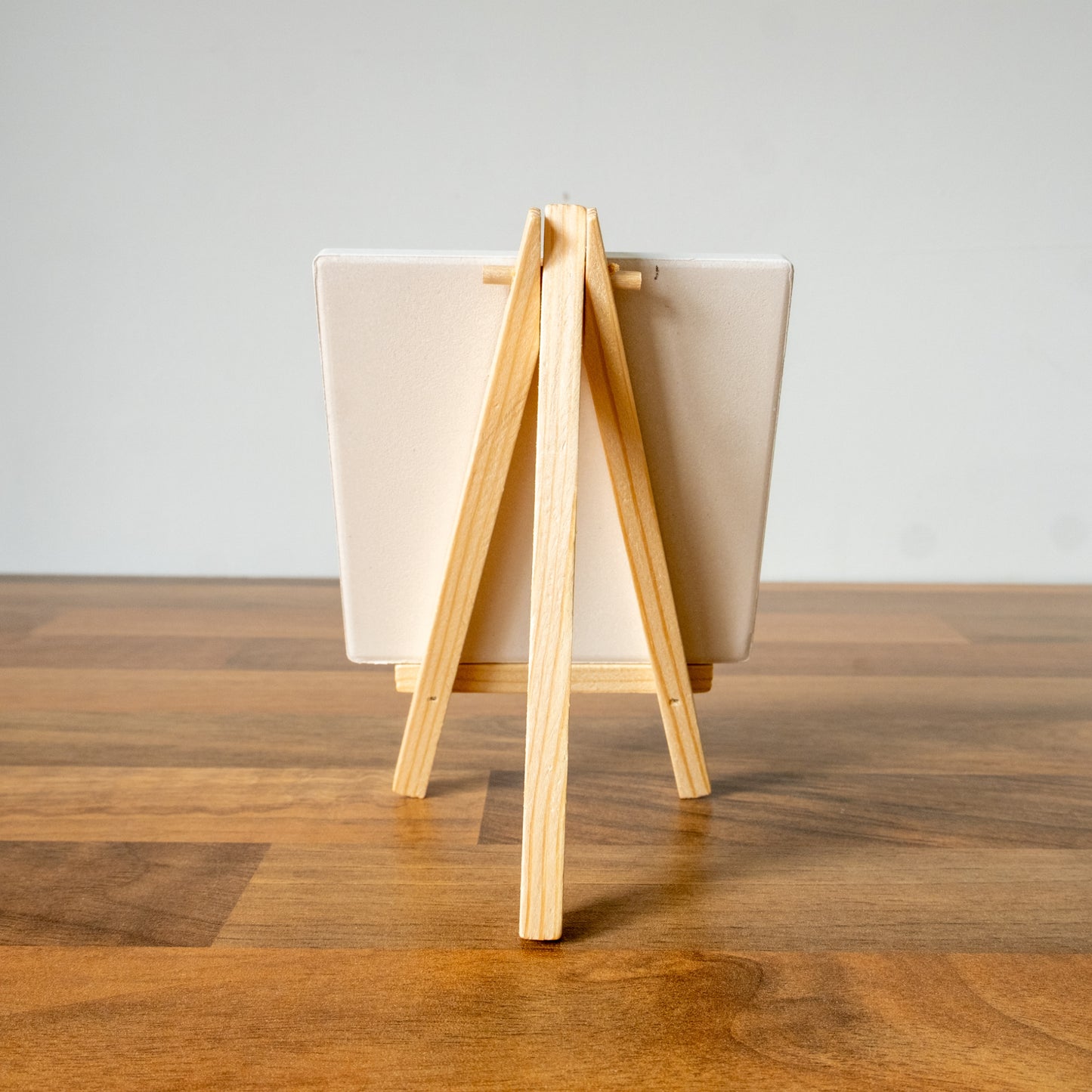 BABY SCAN PHOTO CERAMIC TILE WITH WOODEN EASEL