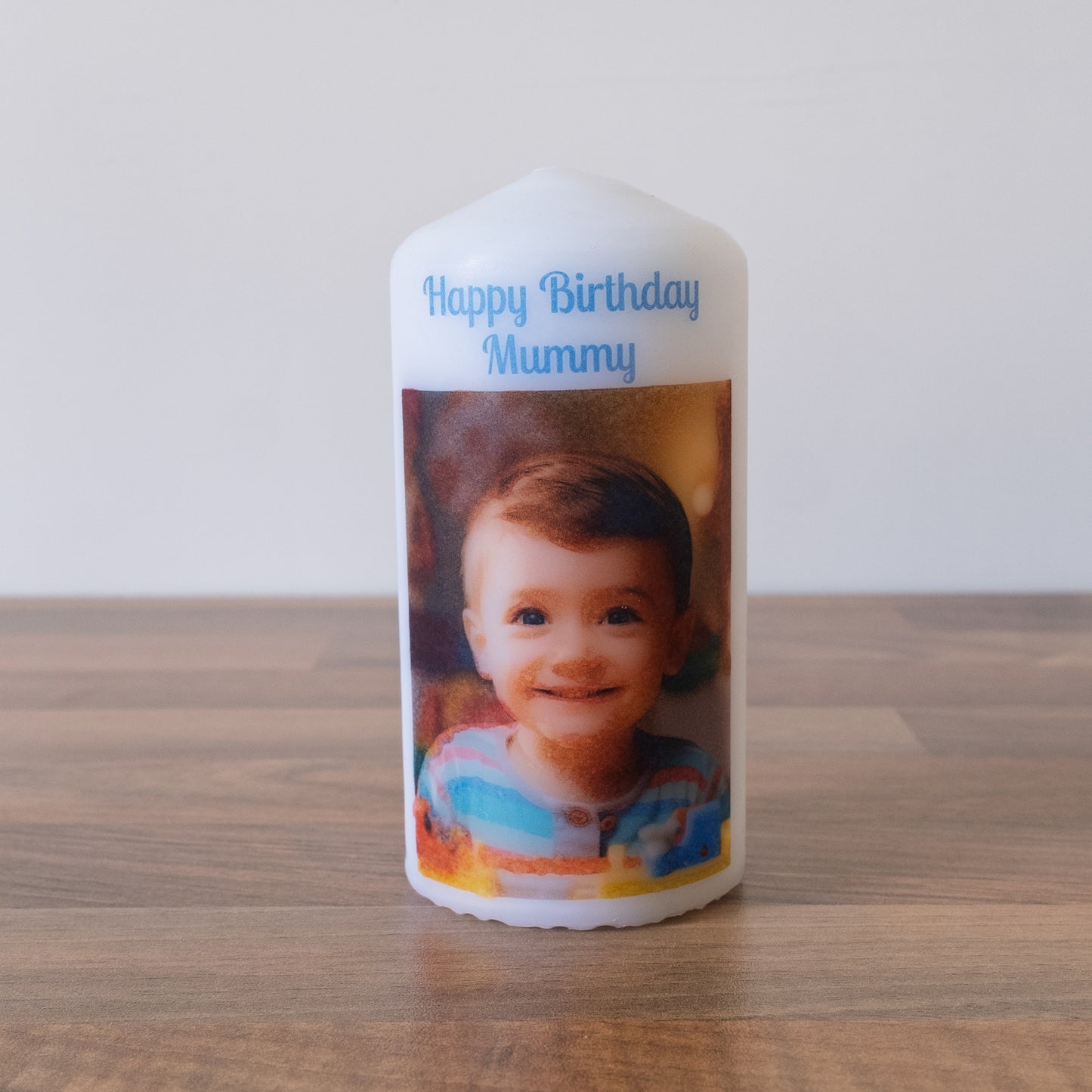 PERSONALISED PHOTO CANDLE