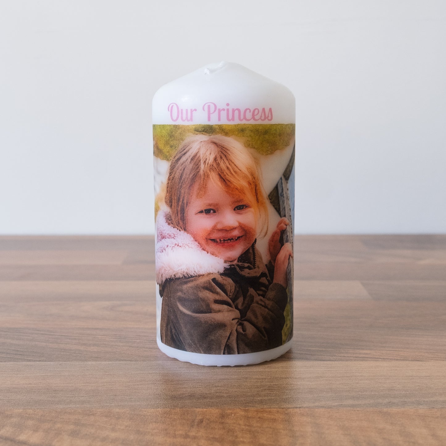 PERSONALISED PHOTO CANDLE