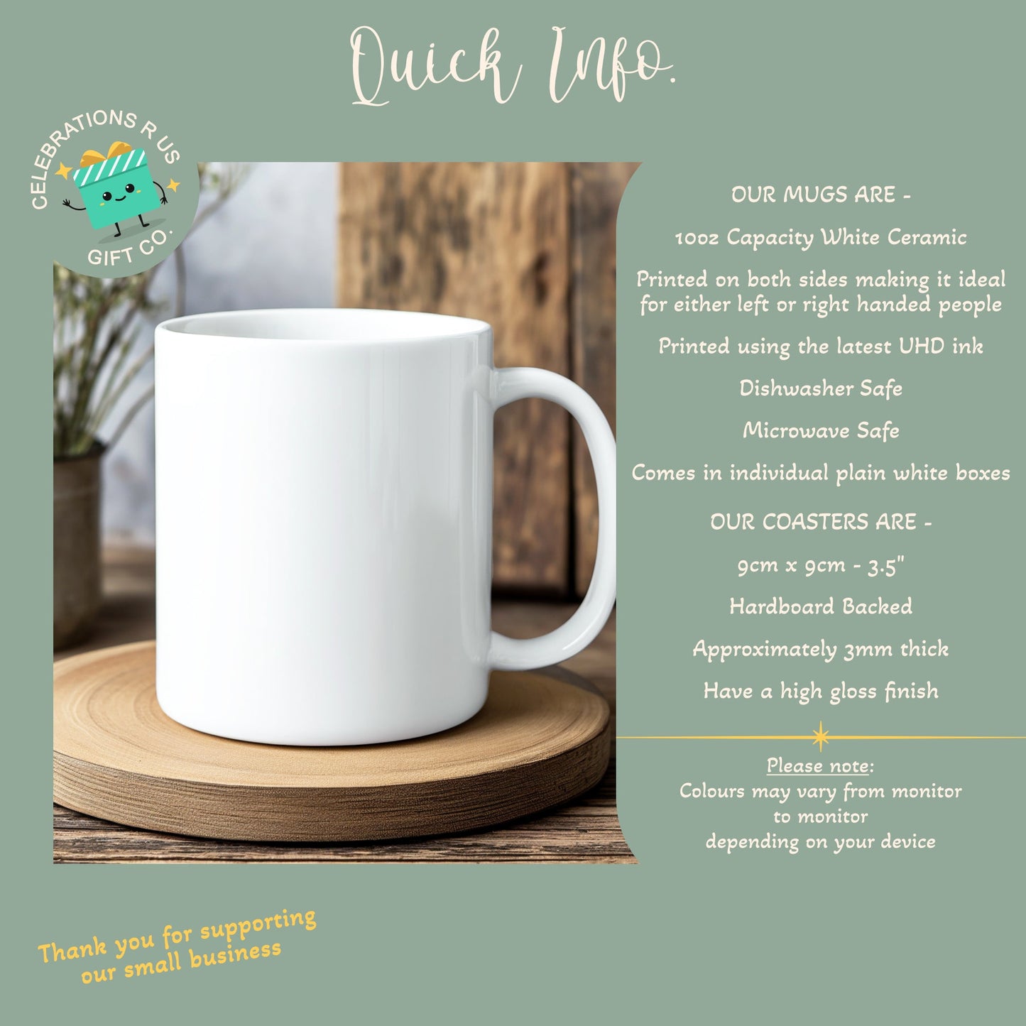 PERSONALISED BOHO RAINBOW TEACHER THANK YOU MUG MG051
