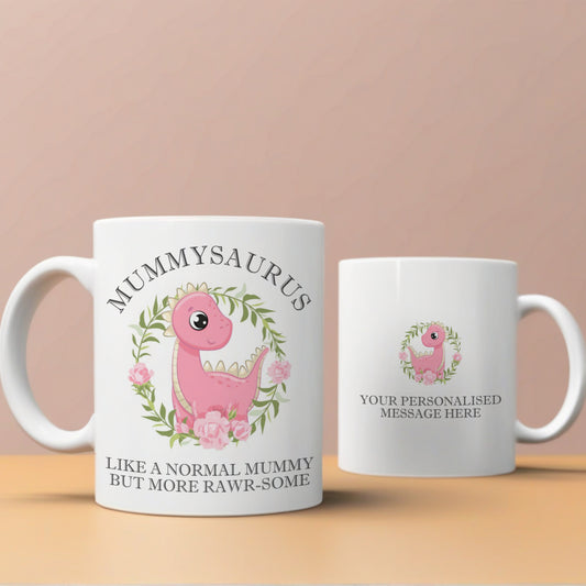 PERSONALISED MUMMYSAURUS MUG MG024
