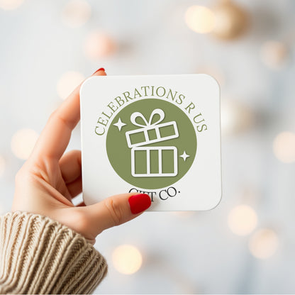 BRANDED BUSINESS LOGO COASTER MG111