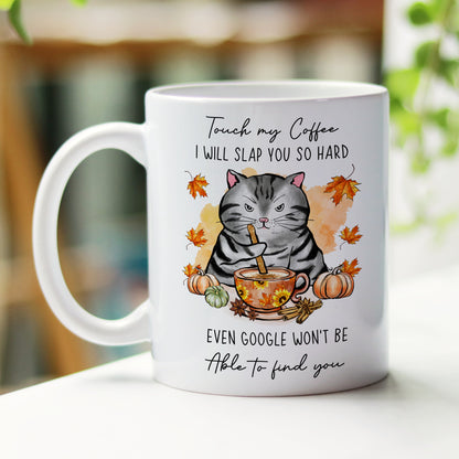TOUCH MY COFFEE CAT MUG MG003
