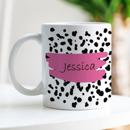 PERSONALISED DALMATIAN PATTERNED MUG MG087