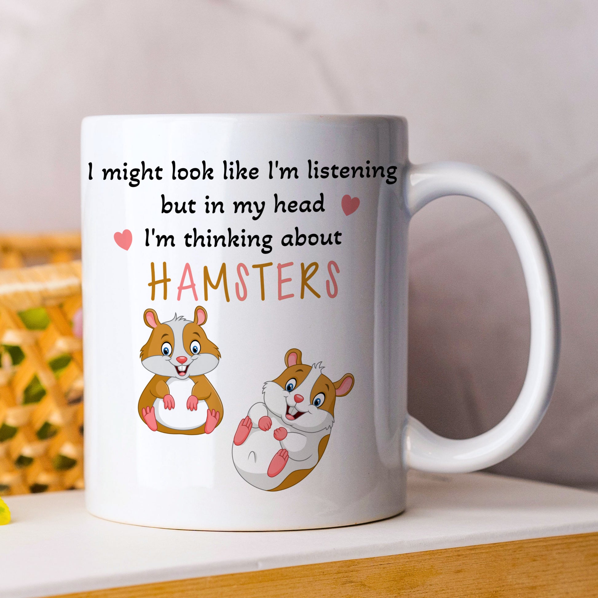 Cute Hamster Funny Novelty' Mug