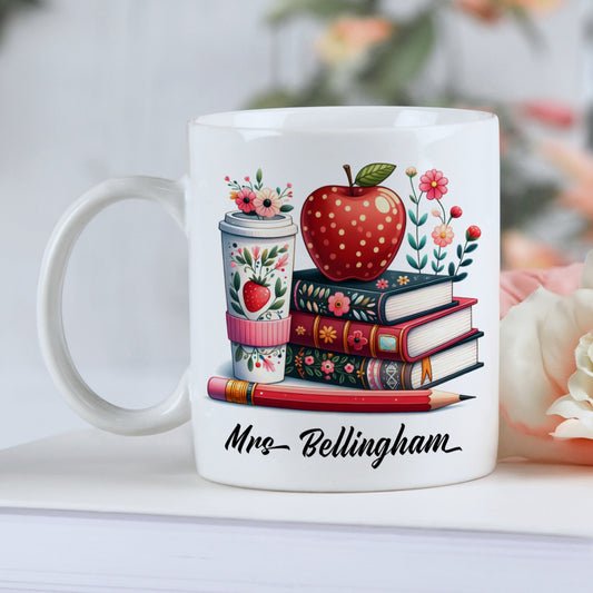PERSONALISED TEACHER THANK YOU MUG - MG044