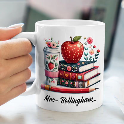 PERSONALISED TEACHER THANK YOU MUG - MG044