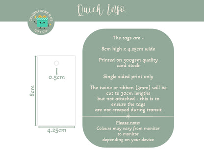 PERSONALISED PK10 BOHO HEN PARTY TAGS T071