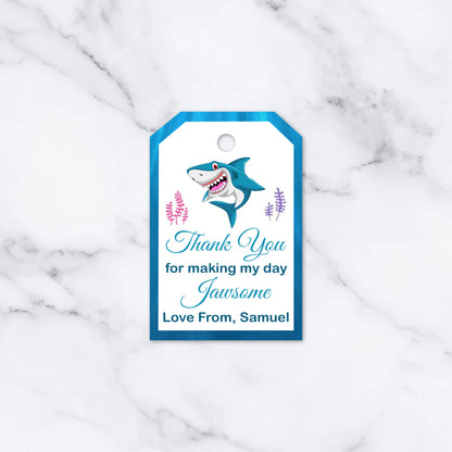 PERSONALISED PK15 ANIMAL BIRTHDAY TAGS T022
