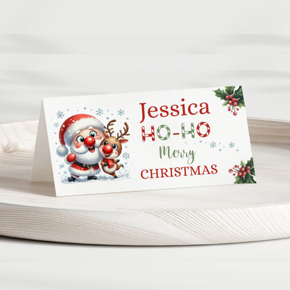 CUSTOM CHRISTMAS PLACE CARDS
