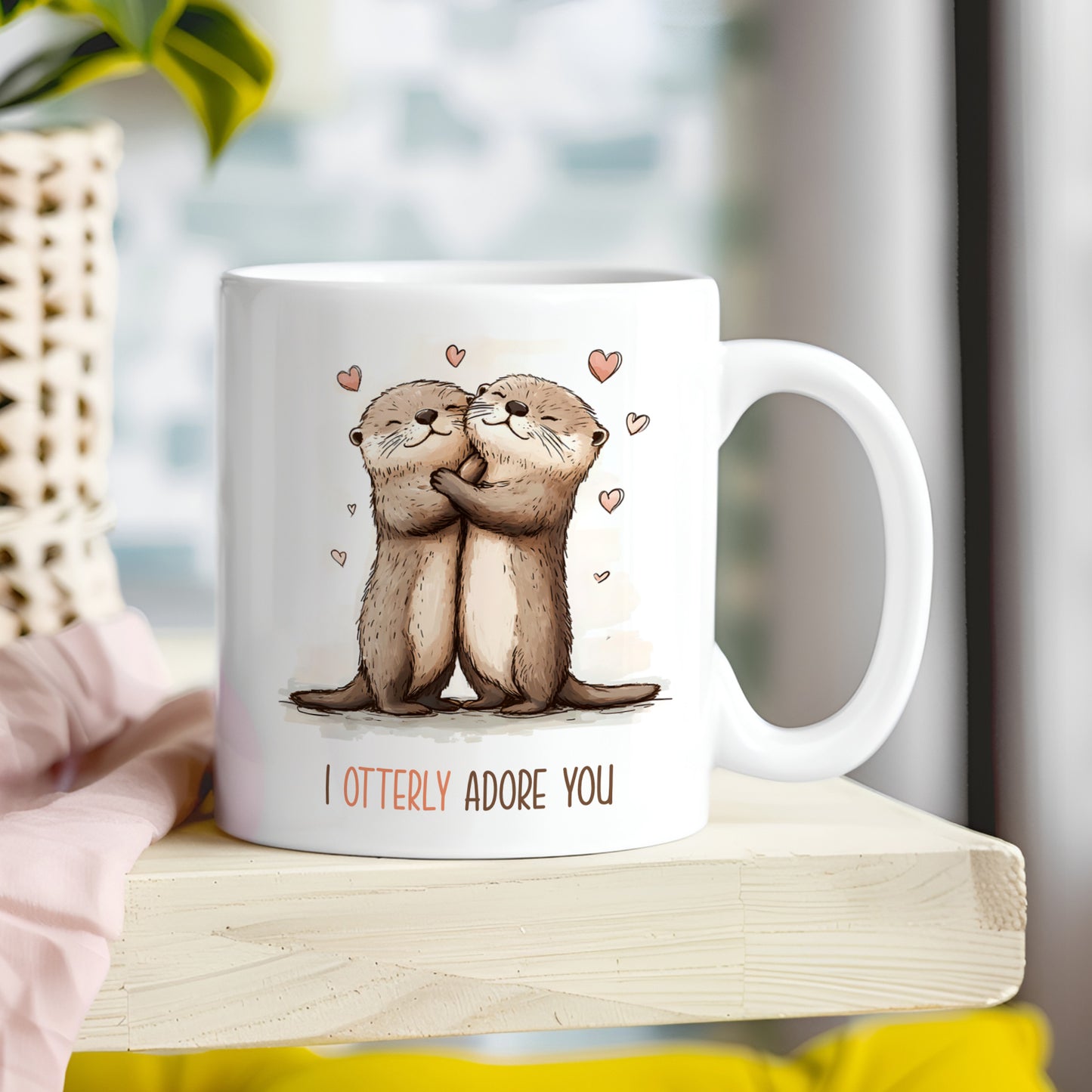 I OTTERLY ADORE YOU MUG