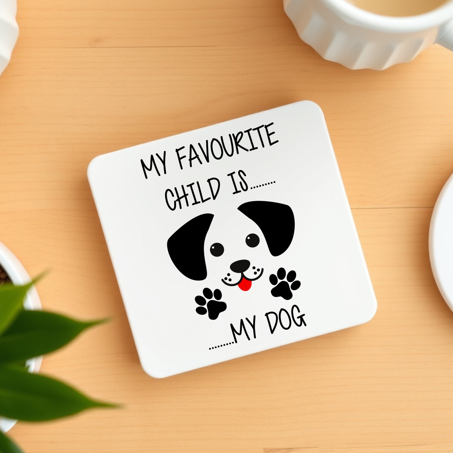 MY FAVOURITE CHILD IS MY DOG MUG MG020