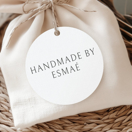 CUSTOM HANDMADE SMALL BUSINESS TAGS (PK15)