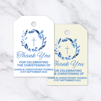 PERSONALISED PK15 BAPTISM, CHRISTENING, HOLY COMMUNION TAGS T025
